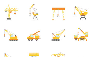types of overhead cranes compilation graphic